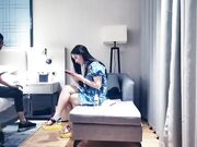 9总全国探花黄先生代班约蓝裙妹子护士装骑乘后入