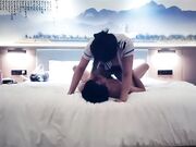 9总全国探花黄先生白衣大奶妹 穿上空姐制服骑乘02