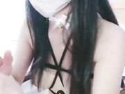 172美腿兔女郎黑绳SM捆绑假屌快速猛插01