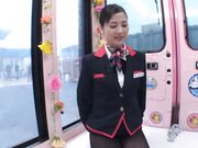 明星淫梦-李一桐 空姐装在房车里性爱交流 上