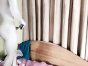 小胡子哥哥大战泰妹女上位传教士站立后入