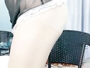 淫语不断少女婷婷下海座椅抠弄淫水01