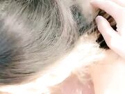 车震橙色卫衣无丝我坐在你身上让它流出来