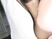 酒店黑丝高跟感觉肾要掉出来了