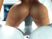 科幻实验室里的超级外星人性爱玩得高潮