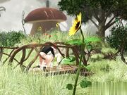 美丽的仙女和侏儒在村庄疯狂抽插打桩