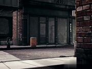 年轻金发女郎由黑人摄影师户外拍摄抽插打桩