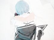 NTR雷姆100%中出内射小穴特写！