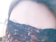 蒙眼爆乳骚御姐 炮友居家激情操逼 1