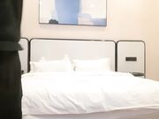 白色短裙吊带萌妹子，口交舔屌近距离拍摄，上位骑乘翘起屁股后入，操的妹子呻吟娇喘连连