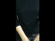 脱下黑色打底裤骚性就暴露了