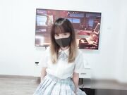 性感JK老公在玩游戏都不放过他