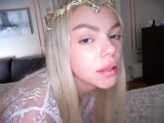 金发宝贝 渴望被大黑蟒塞满洞穴