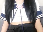 甜美超嫩小萝莉 娇小身材情趣装 约炮操逼 掰开裤子超嫩小穴 骑乘位自己动