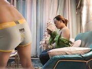 胖子休养二星期养吊再度回归大战美容院骚妇老阿姨