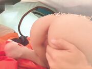 野外露营 大白天直接在帐篷里无套输出 外面人声嘈杂 里面春光无限