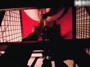 无套爆肏极品母狗狗笼禁锢，炮机调教～白浆飞溅！