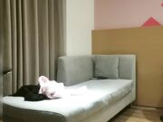 侧颜丢丢像柳岩粉衣看着就是甜