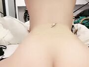 车模下海网红美女 灵活小舌头口活一流 掏屌磨蹭骚穴 水超多一下插入