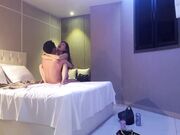 约外围去酒店喝酒喝完就开始干