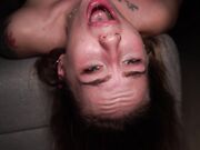 没有润滑油是个坏主意 骚穴太紧导致大鸡巴只能用精液润滑