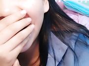 清纯漂亮年轻嫩妹主播糖宝 年纪不大胸却不小 阴毛不多 逼逼很粉