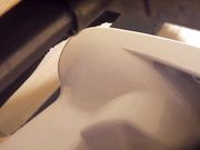 女士WC隔间多角度拍脸又拍下面