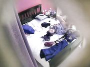 和漂亮女同事到钟点房来一炮