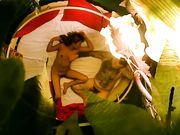 打炮不知道像不像他纹身一样猛