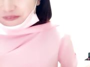 情趣护士装漏奶漏逼自摸秀声音好听没人干只能自我解决一下