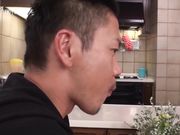 彼女と一緒に食欲を満たした後はもちろん