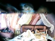 鲜花插牛粪上长发美女被猥琐小胖哥爆草