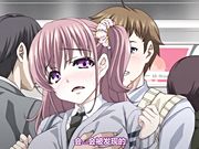 在电车内和男友玩痴汉游戏结果遇见真正的电车痴汉