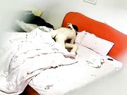 酒店开房偷情这少妇下面毛真多大哥给她舔逼吃了不少毛