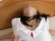 风骚情趣护士服无内黑丝长腿美女嫩模和土豪开房