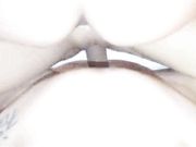 老外调教的中国女生，妹子叠起来，每个逼插一下