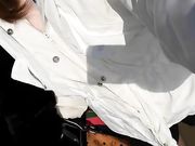 包皮哥海边艳遇离异富姐大冷天直接脱下裤子就在户外无套啪啪