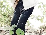 短发骚货少妇主播  户外小树林炮友啪啪大秀 口交 口活很好