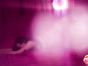 超美的模特粉色主题写真