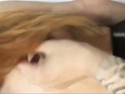 长腿黑丝美女被高富帅男友任由摆布