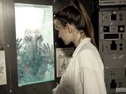 【神鬼猎奇】漂亮美乳女研究员误放章鱼怪猛男 被章鱼怪暴力强操三穴全开虐操干到虚脱