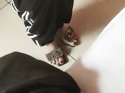 麻将馆的老板娘真鸡巴骚，楼上嗨皮一下蝴蝶骚逼露脸口交大鸡巴