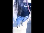 挑战商场男厕所啪啪粉嫩酥胸蜂腰细臀紧张刺激高潮迭起