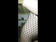 在校大三小师妹 穿着性感情趣网袜宿舍约炮学长啪啪