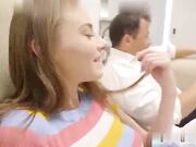 哥哥的精液属于我的阴道,不过可不能让继父知道哦