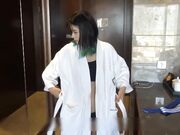 学院派国模小涵酒店私拍洗澡试穿各式性感情趣内衣