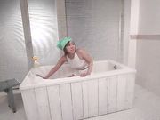 Gカップ爆乳若奥様柚木楓～義弟フェラ