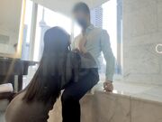 国产骚货《下面有跟棒棒糖》最新作品 酒店浴室大战 这骚货身材是真的棒