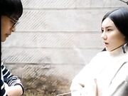 御姐演绎母子乱伦儿子放学偷看父母啪啪